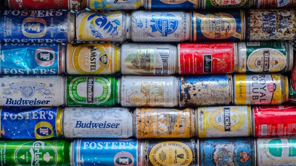 Aluminum beverage can recycling has declined to the lowest point in decades